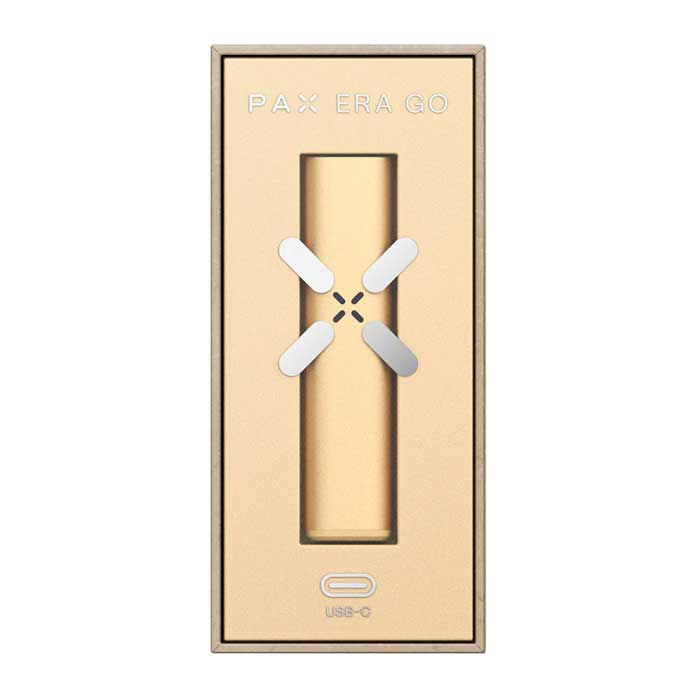 Pax Era Go Pod Battery Packaging Gold