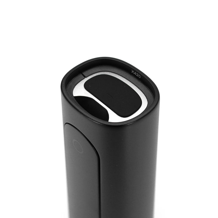 Pax Flow Flower Weed Vaporizer black close up view
