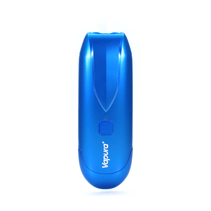 ISPURE Vapura Dry Herb Flower Vaporizer Sapphire Blue Front