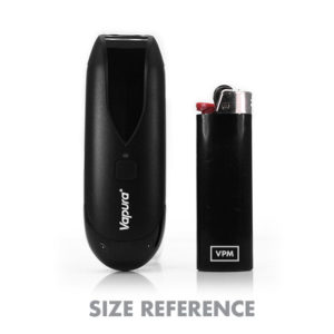 ISPURE Vapura Dry Herb Vape Size Reference