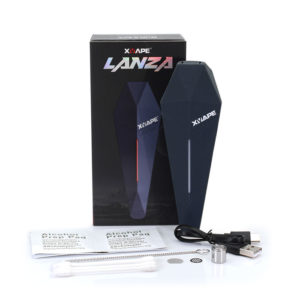 XVape Lanza Dry Herb Vaporizer Packaging What's in the box