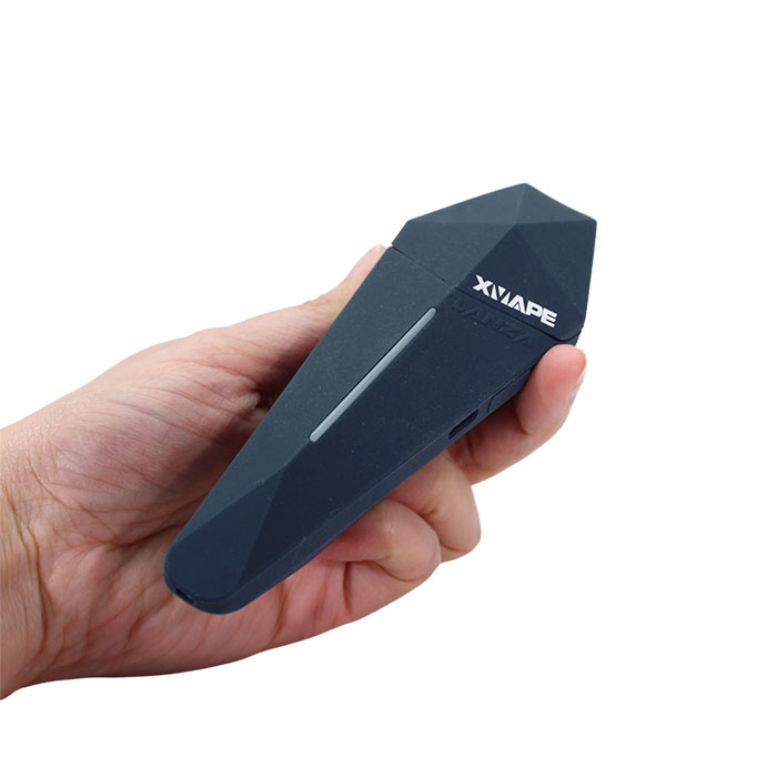 XVape Lanza Flower Vaporizer in hand