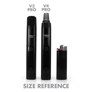 XMax V4 Pro Dry Herb Vape Size Reference