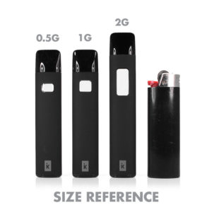 iKrusher Viz Pro Postless AIO Vape Size Reference