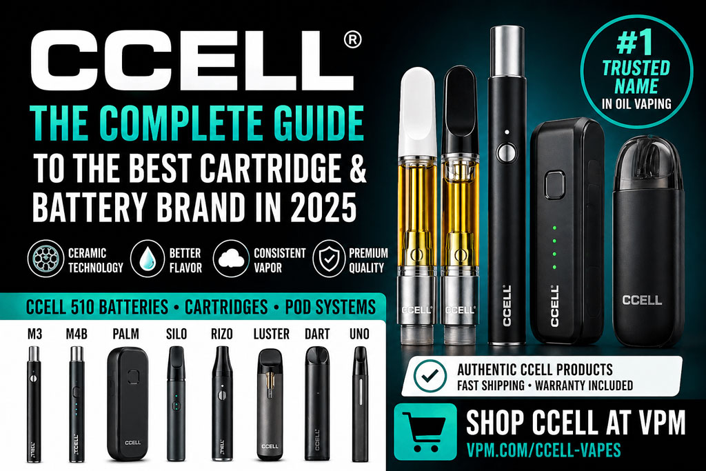 CCell vape, CCell battery, CCell cartridges, CCell 510 battery, buy CCell online, CCell Palm, CCell Silo, CCell M3, CCell M4B, best 510 thread battery 2025