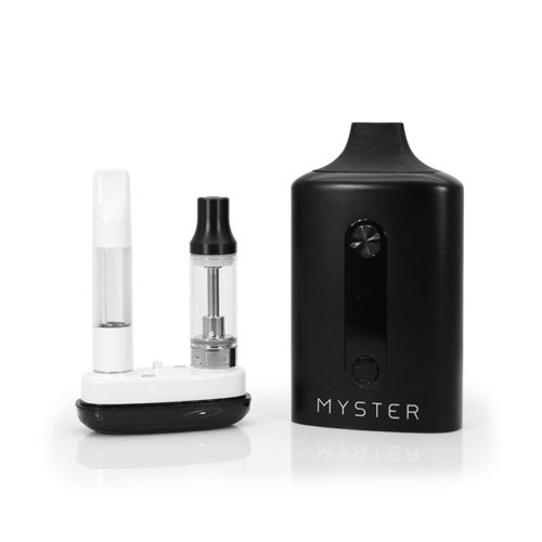 Myster Vape Splitbox Dual Cartridge Battery Black
