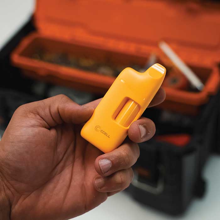 CCell Kap vape battery lifestyle