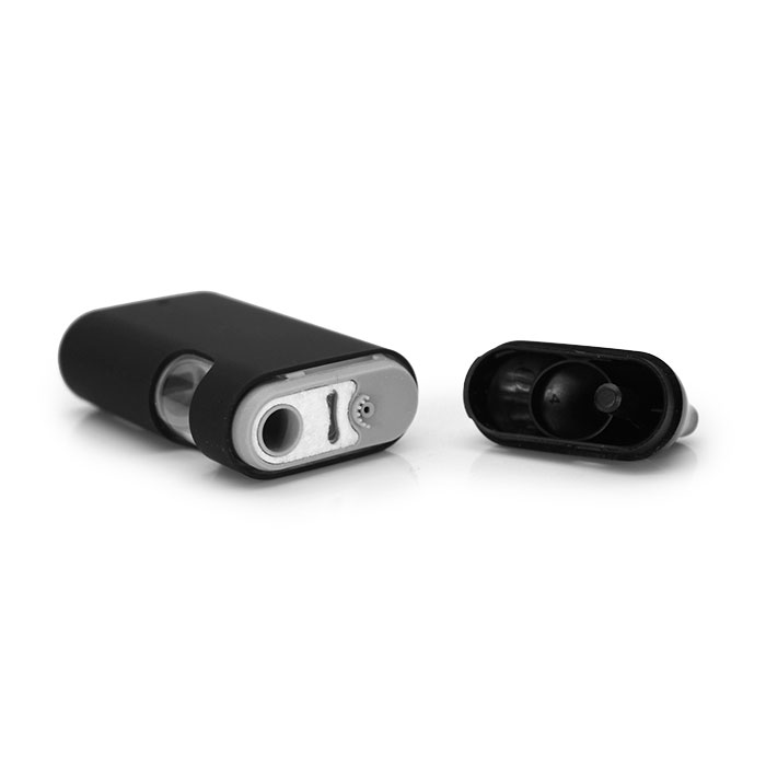 Dose glass tank postless disposable vape pen