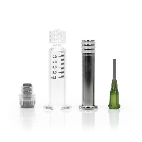 Luer Lock Oil Syringe 2 VPM Stainless Steel luer lock syringe with blunt needle