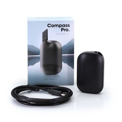 Vessel Compass Pro 510 Thread Vape Cart Battery 1 Vessel Compass Pro 510 Thread Vape Battery Packaging